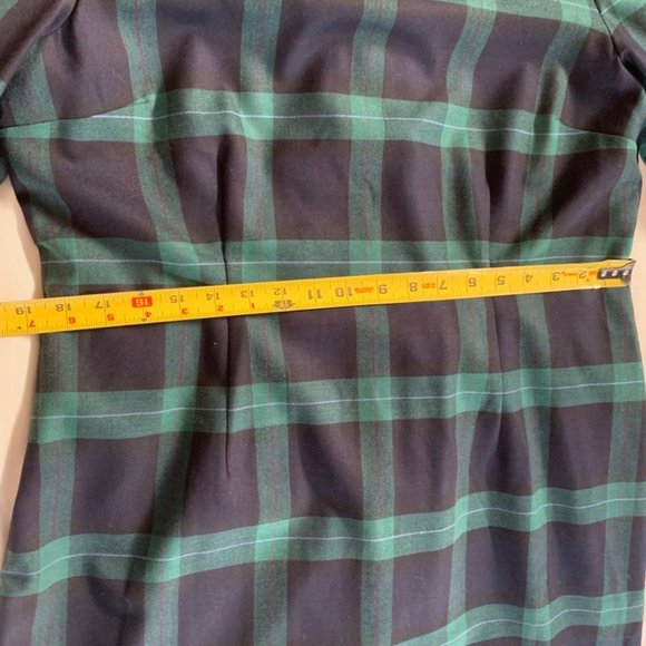 Timeless Talbot's Wool Plaid Dress - Picture 3 of 9